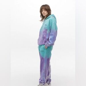 iets frans watercolor tie dye sweat set